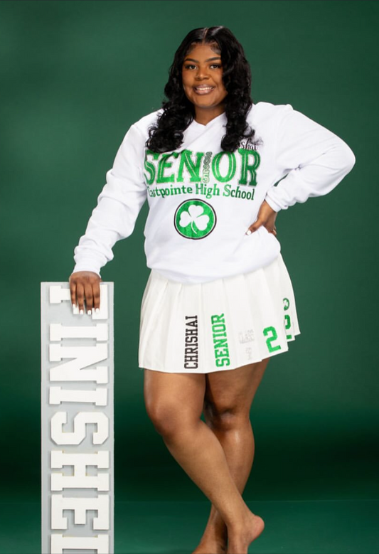 Custom Sweatshirt + Skirt